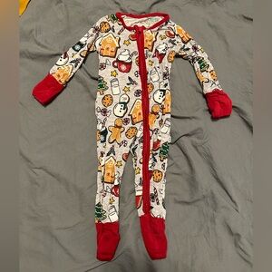 Little Sleepies Holiday treats 0-3 month zippie